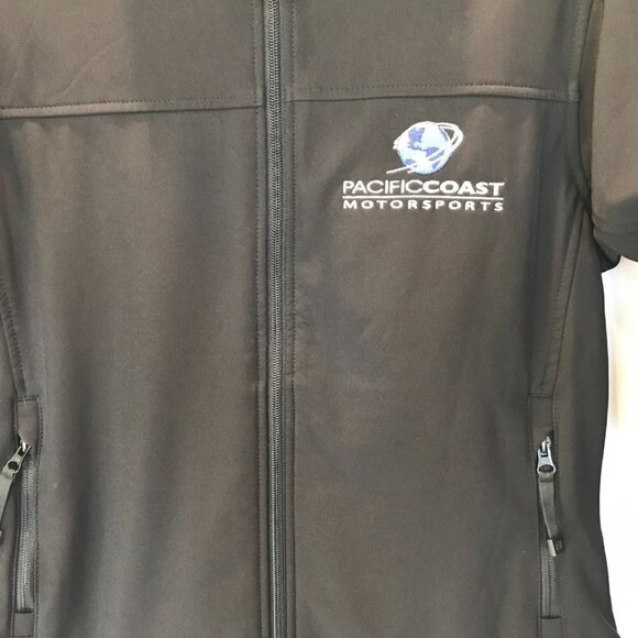 Port Authority Soft Shell Jacket L790 Glacier Women's Medium Customized Black - Picture 5 of 10